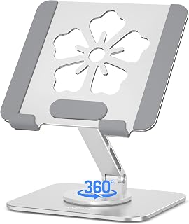 360° Rotating Aluminum Tablet Stand – iPad & Galaxy Tab