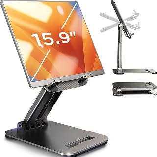 LISEN Foldable Tablet Stand for iPad, 4-15.9 inches — Tablet Accessories