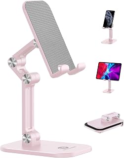 OCYCLONE Adjustable Phone Stand, Pink — Tablet Accessories