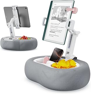 TAZENI Tablet Pillow Stand Holder, 4"-13", 2 Trays — Tablet Accessories