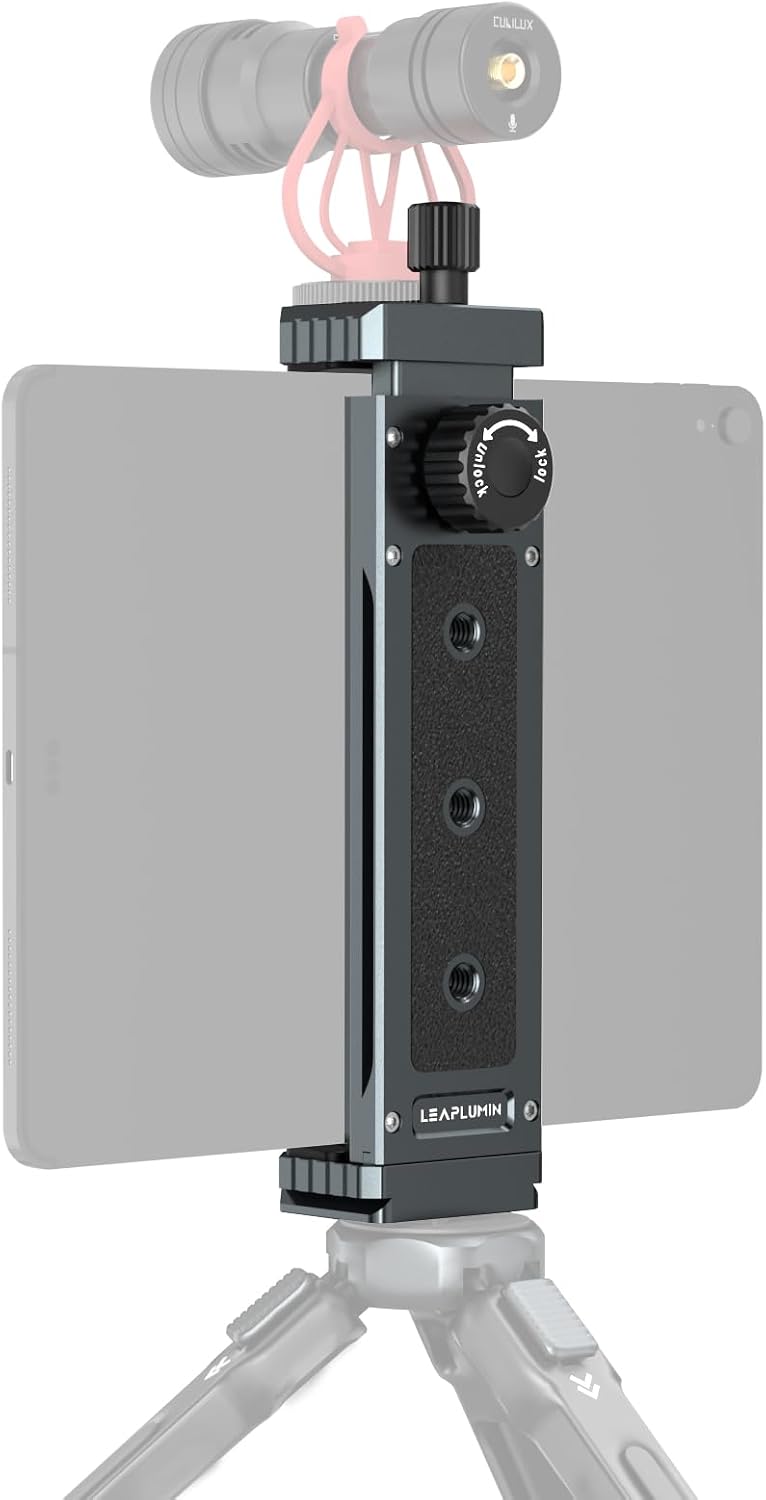 Support iPad Aluminium pour trépied, universel 7,9-12,9 — Accessoires pour tablettes