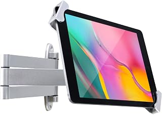 Tablet Wall Mount with Security Lock, Adjustable Arm