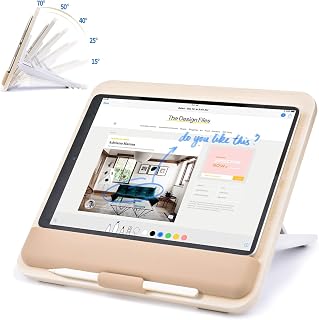 Wooden Tablet Stand Adjustable iPad Pro 12.9/11