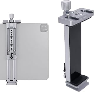 NICEYRIG Tablet Tripod Mount Aluminum Holder 130-223mm — Tablet Accessories