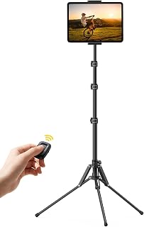 Lamicall Tablet Floor Tripod Stand 64.9" Adjustable