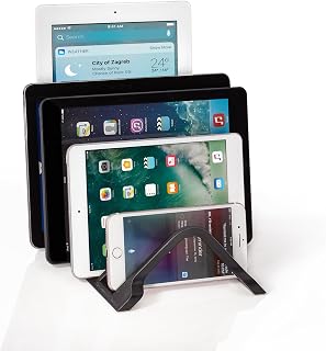 Prosumer's Choice Universal 5 Tablet Charging Organizer Rack