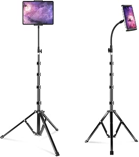 elitehood Tablet Floor Tripod Stand, 72" Adjustable — Tablet Accessories