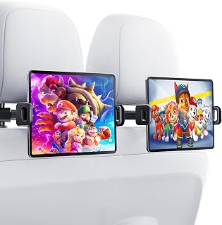 2 Pack Tablet Holder for Car Backseat – iPad, Phone Mount — Tablet Accessories