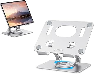 JOIOT Adjustable Tablet Stand, 4.7-12.9", 360° Rotation — Tablet Accessories