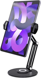 pzoz Retail Kiosk iPad Stand 360° Rotate 6-12.9