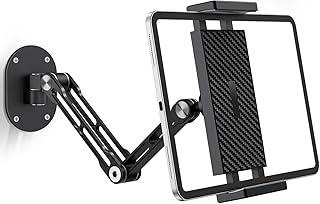 iPad Wall Mount Holder, Heavy Duty Aluminum, Full Motion