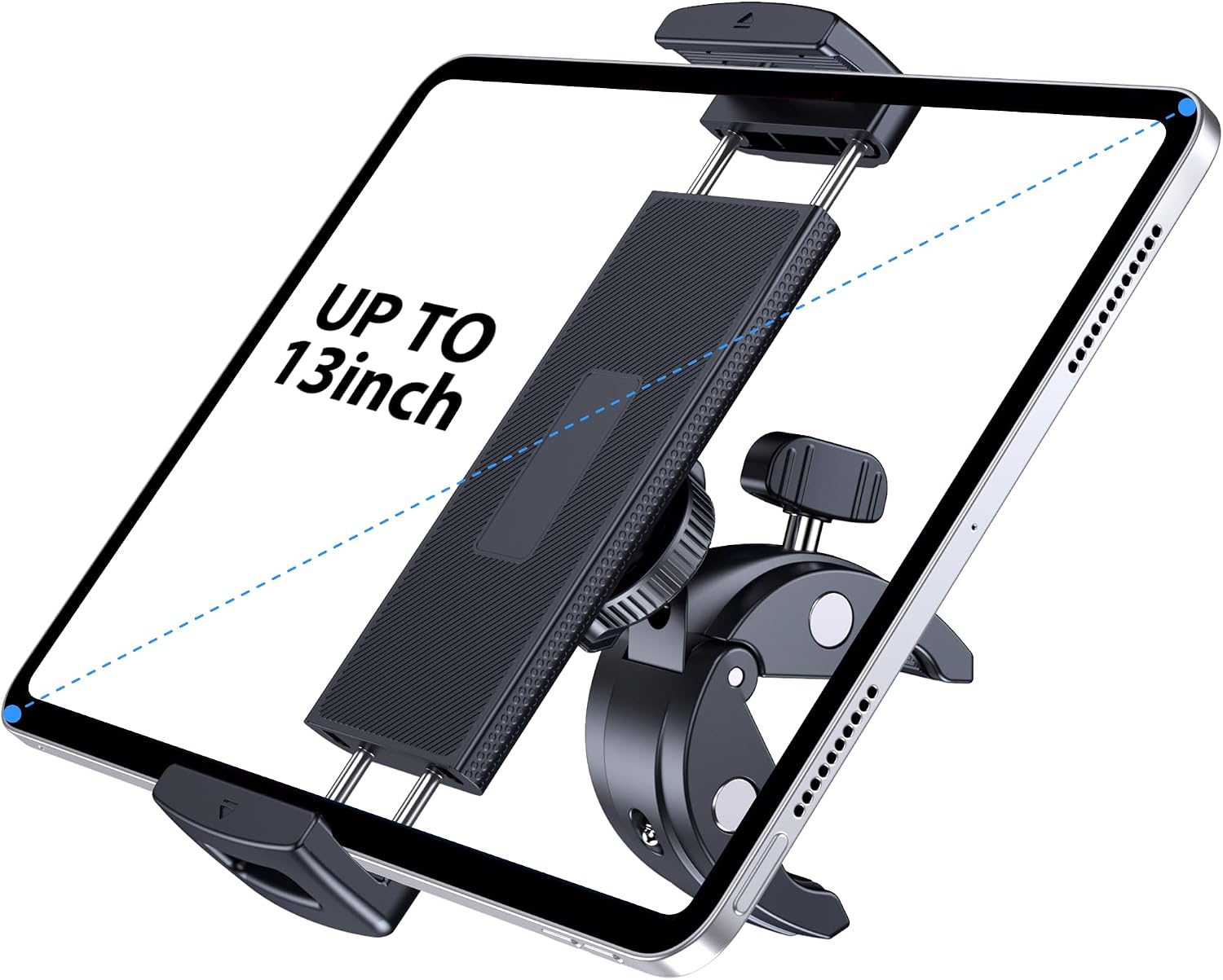 Support de tablette pour vélo stationnaire et tapis roulant 4.7-13 — Accessoires pour tablettes