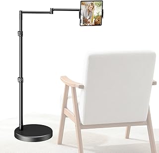 elitehood Heavy Duty Aluminum Tablet Stand with Swivel Arm