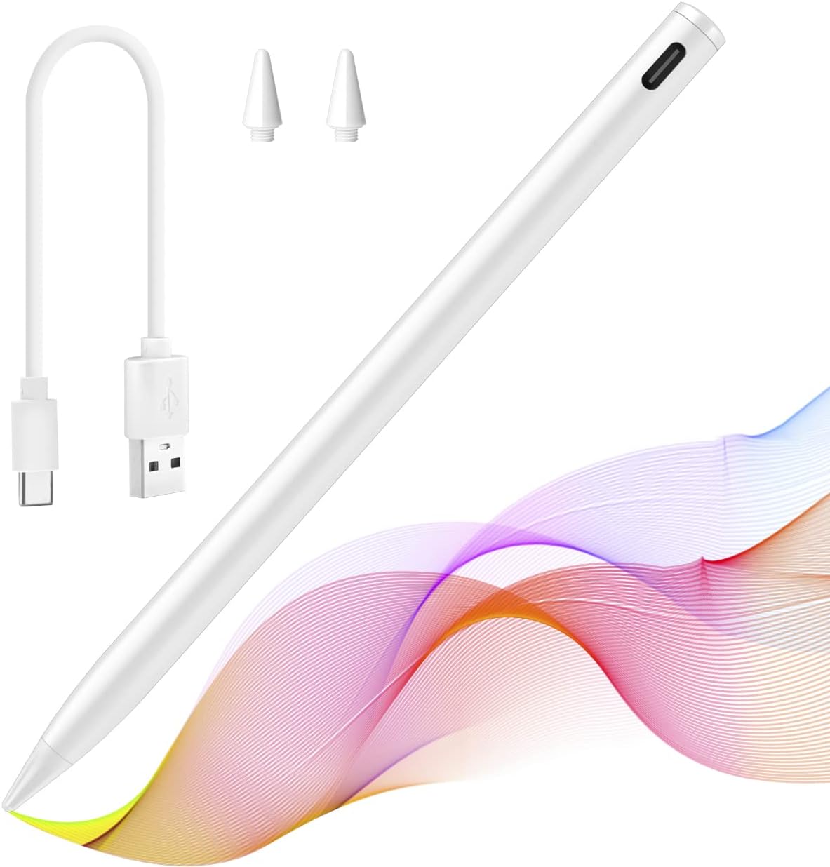 Stylet pour iPad 2018+, Rejet de Paume, Détection d'Inclinaison — Accessoires pour tablettes