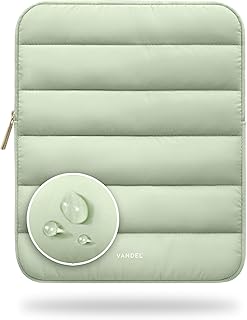 Vandel Original Puffy iPad Sleeve 9-11 Inch, Green — Tablet Accessories