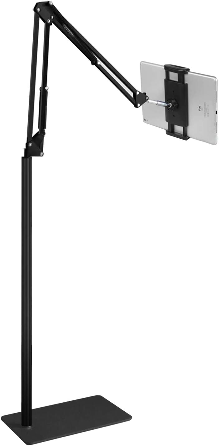 Universal Tablet Floor Stand – Height & Angle Adjustable — Tablet Accessories