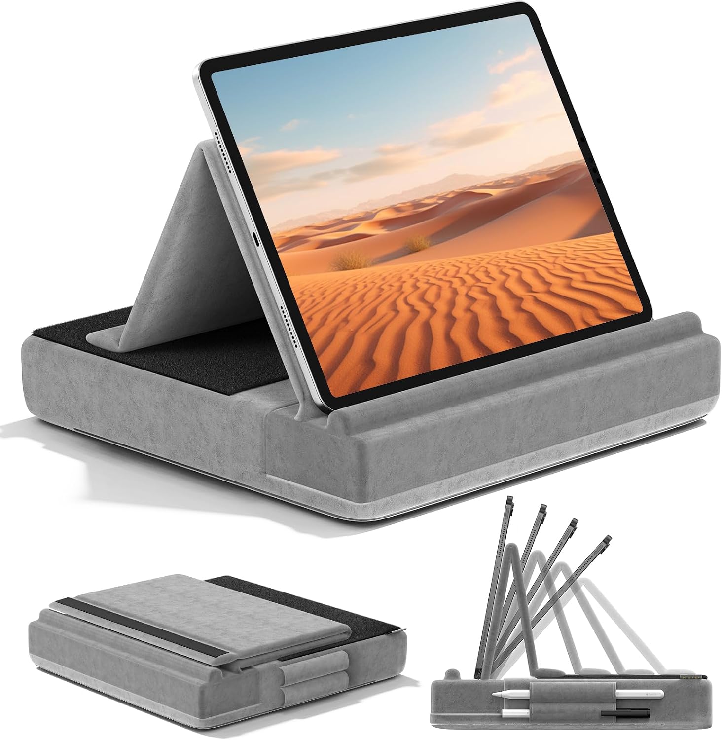 Support Coussin KDD pour Tablette, Pliable Multi-Angles — Accessoires pour tablettes
