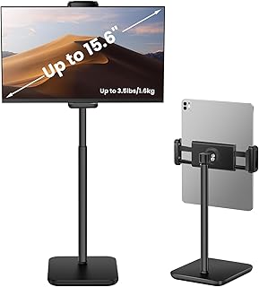 tounee Height Adjustable Tablet Stand, up to 18" – 4.7-15.6