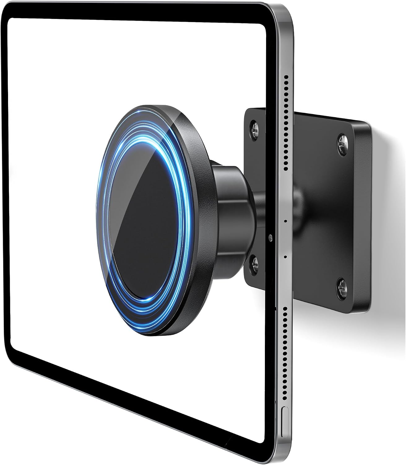 NINEFATICS Support Mural Magnétique Rotatif 360° 4,7-12,9 — Accessoires pour tablettes