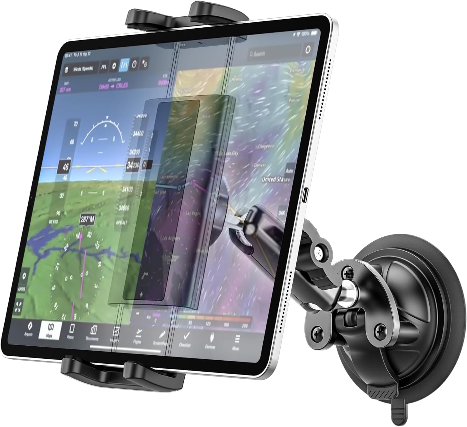 Support Tablet Pilots – Montage Pare-brise pour iPad et Tablettes — Accessoires pour tablettes
