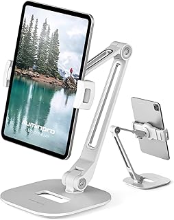 Support Iluminpro Aluminium, 4,7-11", Rotation 360° — Accessoires pour tablettes