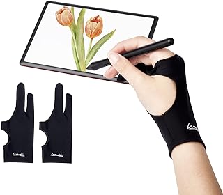 WooKoudai Digital Drawing Glove 2-Pack, Right & Left Hand
