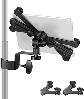 Neewer 7-14" Tablet Holder Mount 360° Swivel Clamp