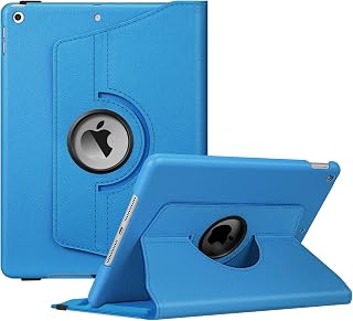 Étui Rotatif Fintie iPad 10,2 po 9e/8e/7e géné - Bleu — Accessoires pour tablettes