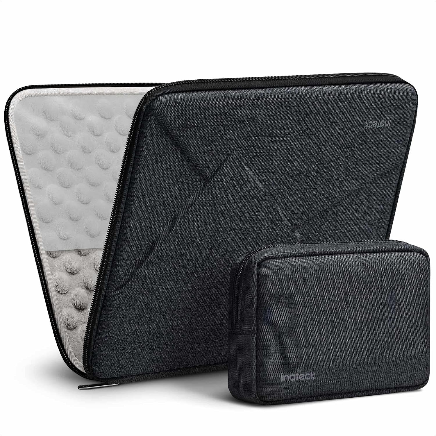 Inateck 13" Laptop Sleeve EVA Case with Accessory Bag — Phone Case