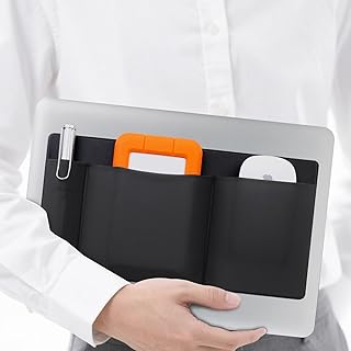 Organiseur Lacdo 3 Poches Adhésif pour Laptop