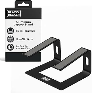 Support d'ordinateur portable BLACK+DECKER ergonomique pour bureau