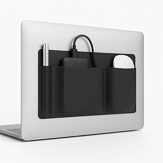 Organiseur adhésif 3 poches pour ordinateur portable — Accessoires pour ordinateurs portables