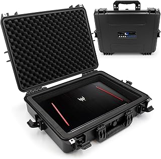CASEMATIX Waterproof IP67 Laptop Hard Case 15.6–17.3 inch
