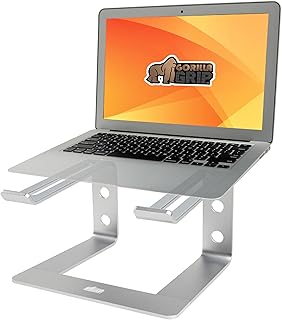 GORILLA GRIP Laptop Stand 10–15.6" Aluminum