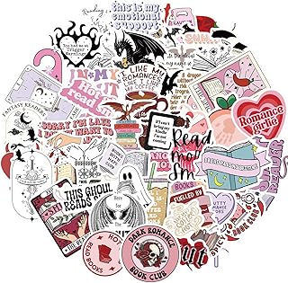 Bookish Vinyl Decal Stickers for Kindle, iPad & Laptop