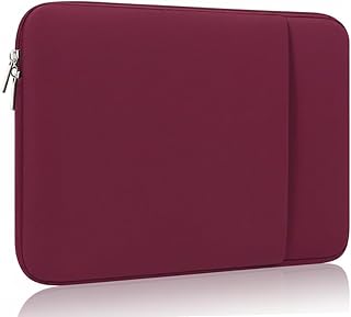Housse MacBook Air 15.3" M5 M4, Rouge vin