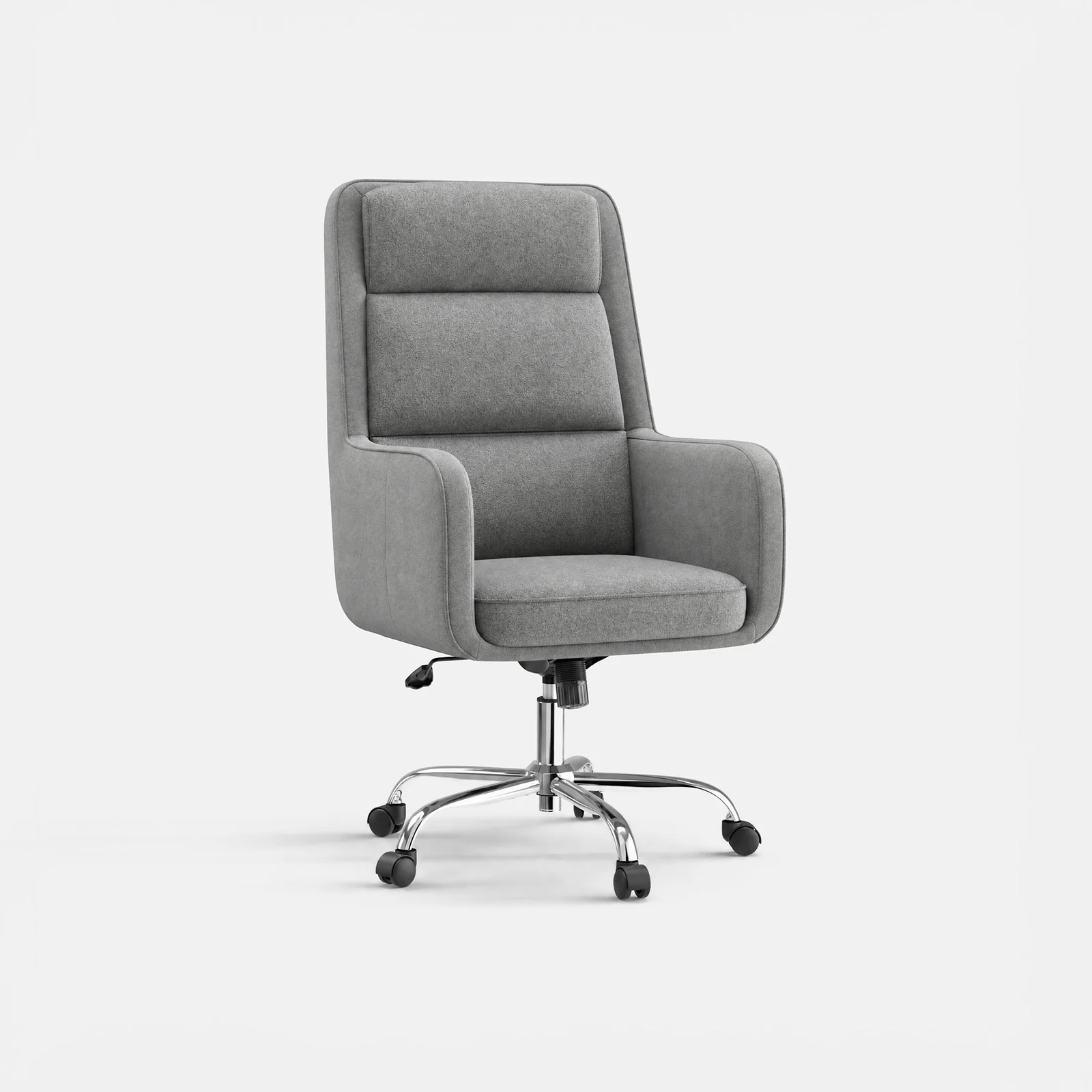 COLAMYHome Cocoon Chaise de bureau pivotante Cloud Comfort à charge élevée Gris foncé — Sièges de bureau