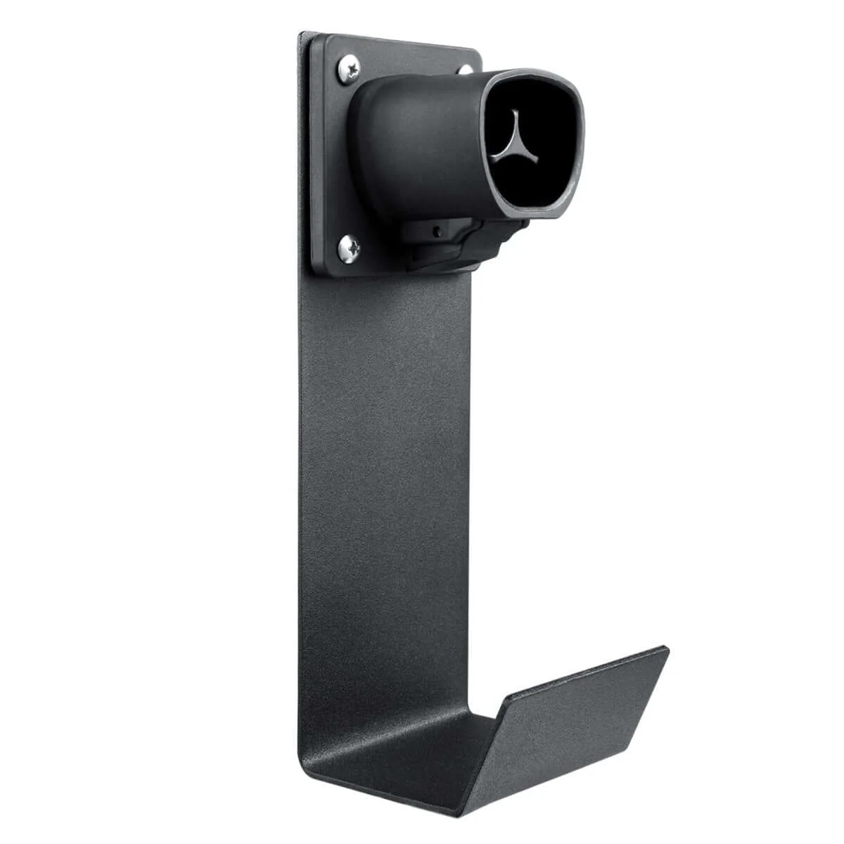 Lectron Tesla Nacs EV Charger Nozzle Holster Dock & J-Hook | Cable Management