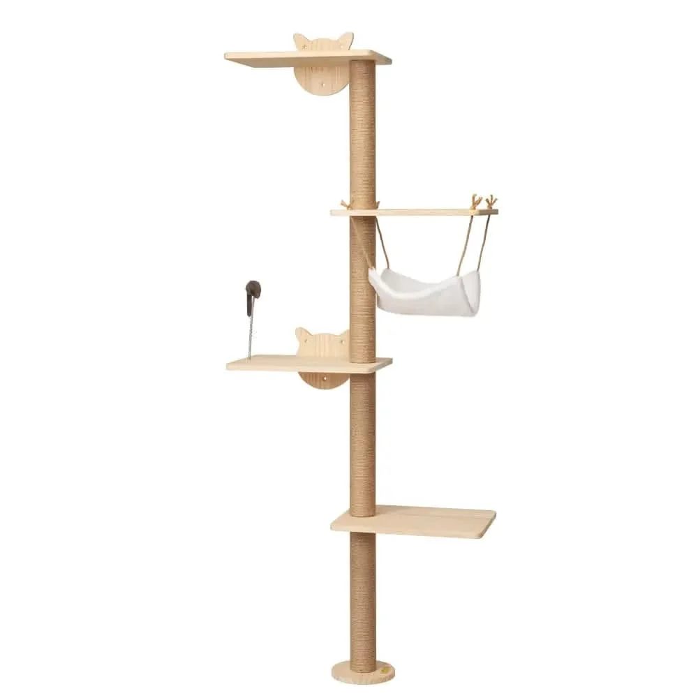 Arbre grimpant mural pour chat 69" Coziwow — Jouets pour chiens