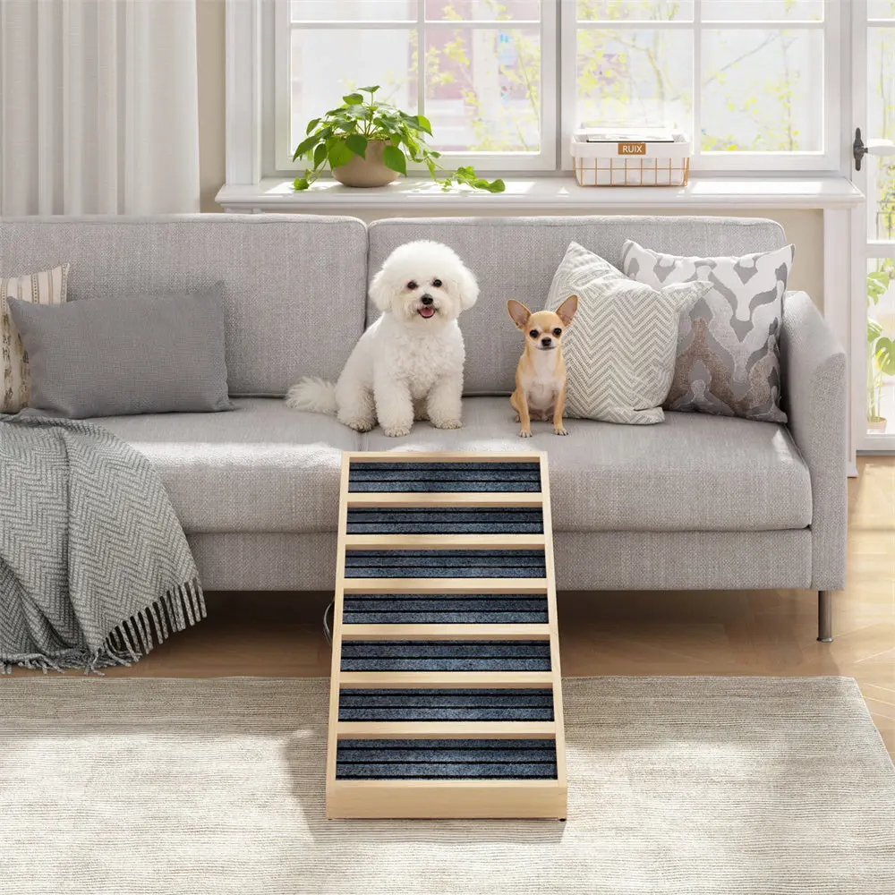 Coziwow 39″L Portable Wooden Dog Ramp - 39″L Updated Version