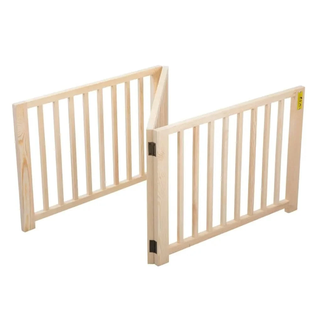 Barrière pliable en bois pour chiens de 17,5 po Coziwow — Jouets pour chiens