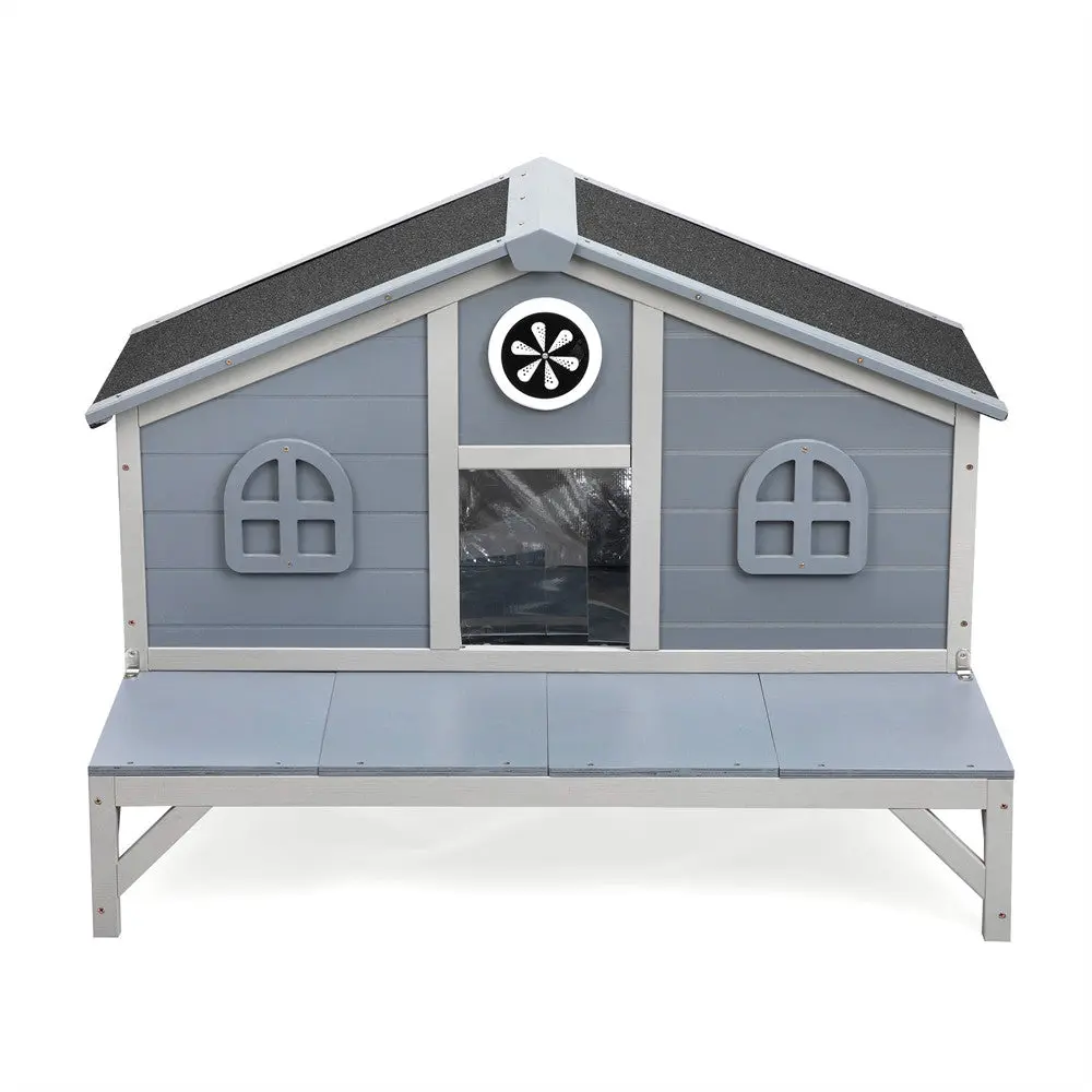 Maison pour chat isolée en bois 39" Coziwow — Jouets pour chiens