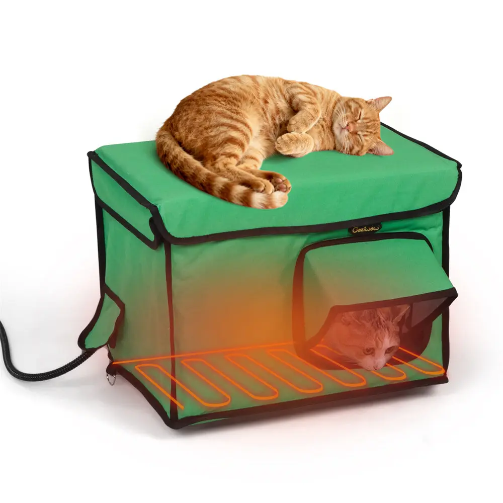 Maison pour chats Coziwow 18" chauffée et étanche — Jouets pour chiens