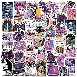 100Pcs Purple Bookish Waterproof Vinyl Stickers — Laptop Accessories