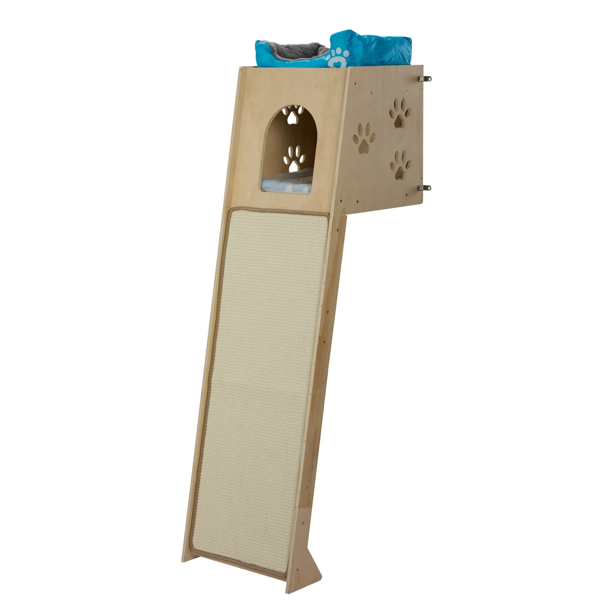 Tour pour chat à mur penché de 55 po Coziwow — Jouets pour chiens