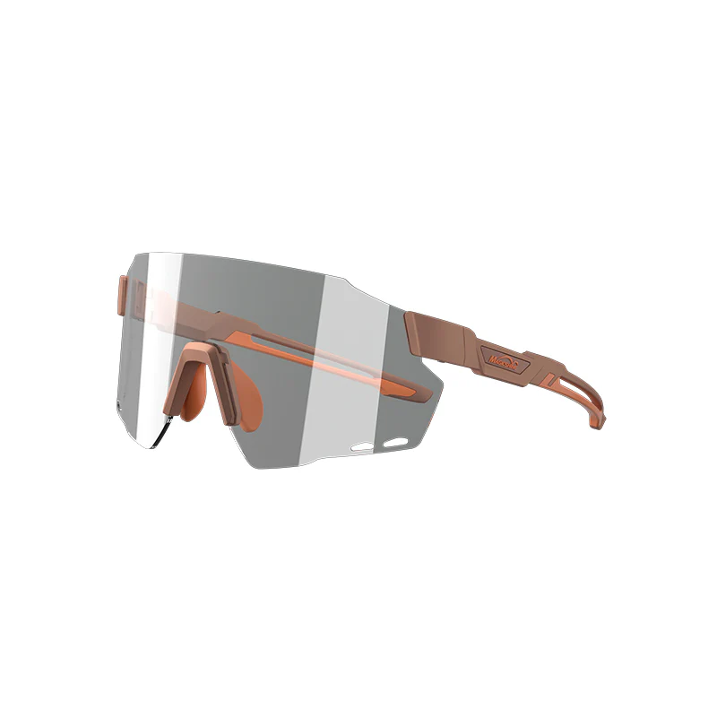 Windbreaker Photochromic Cycling Sunglasses - Pink + Orange — Bike Accessories