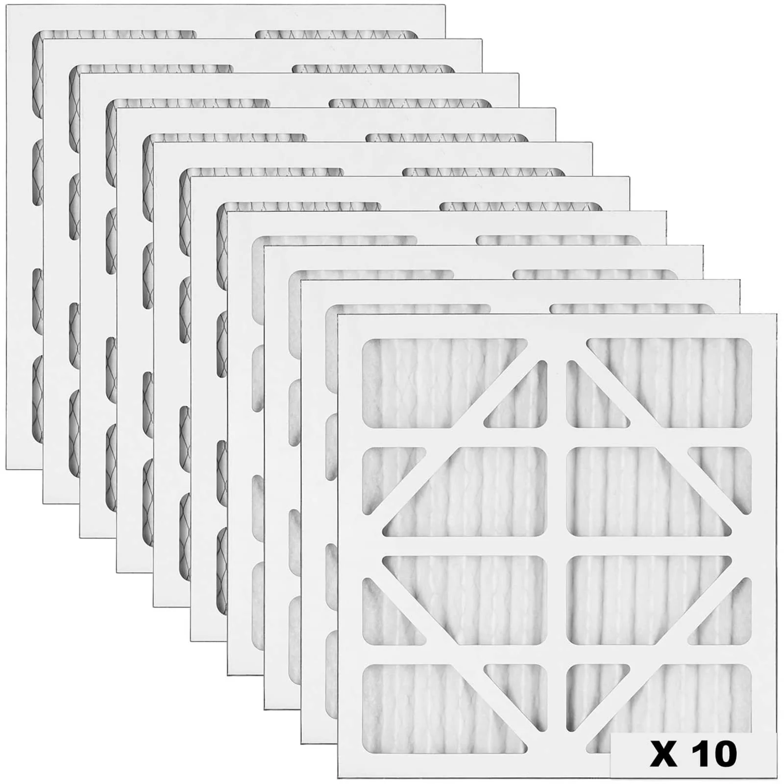 Merv-10 Filter Replacement Set for PureAiro HEPA Pro/Max Air Scrubber (pack of 10)