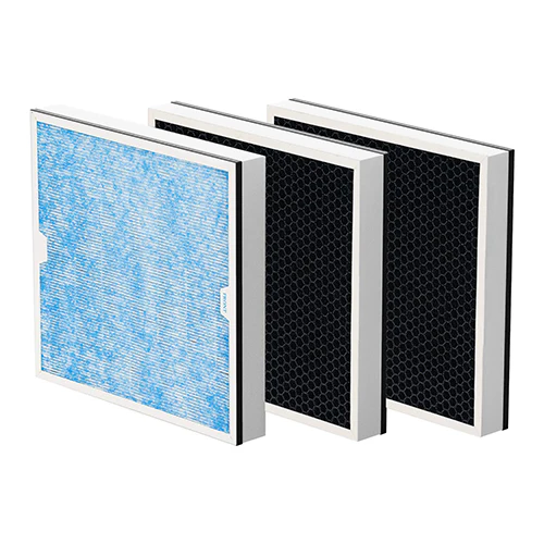 AlorAir 3 Pack 2-in-1 HEPA/Activated Carbon Filter Replacement Set for PureAiro HEPA Pro/Max Air Scrubber