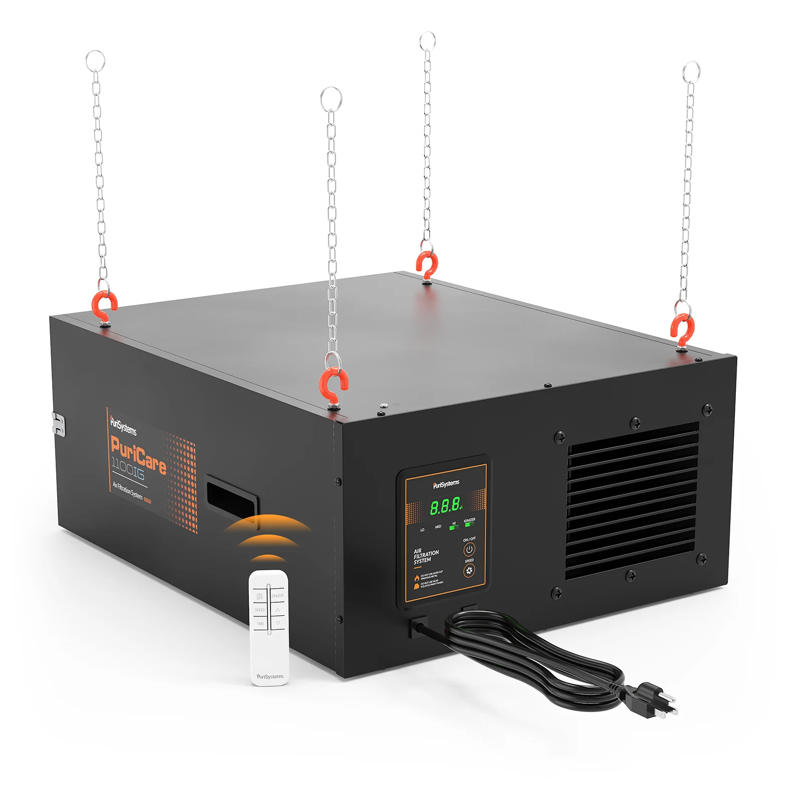 Système de filtration d'air AlorAir PuriCare 1100IG avec ioniseur — Purificateurs d'air
