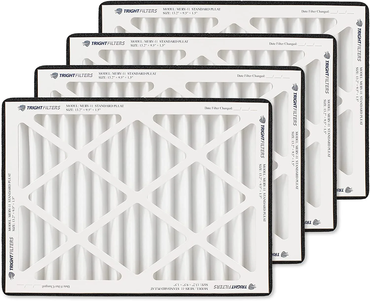 Filtres à air AlorAir TrightFilters MERV 11, paquet de 4 — Purificateurs d'air